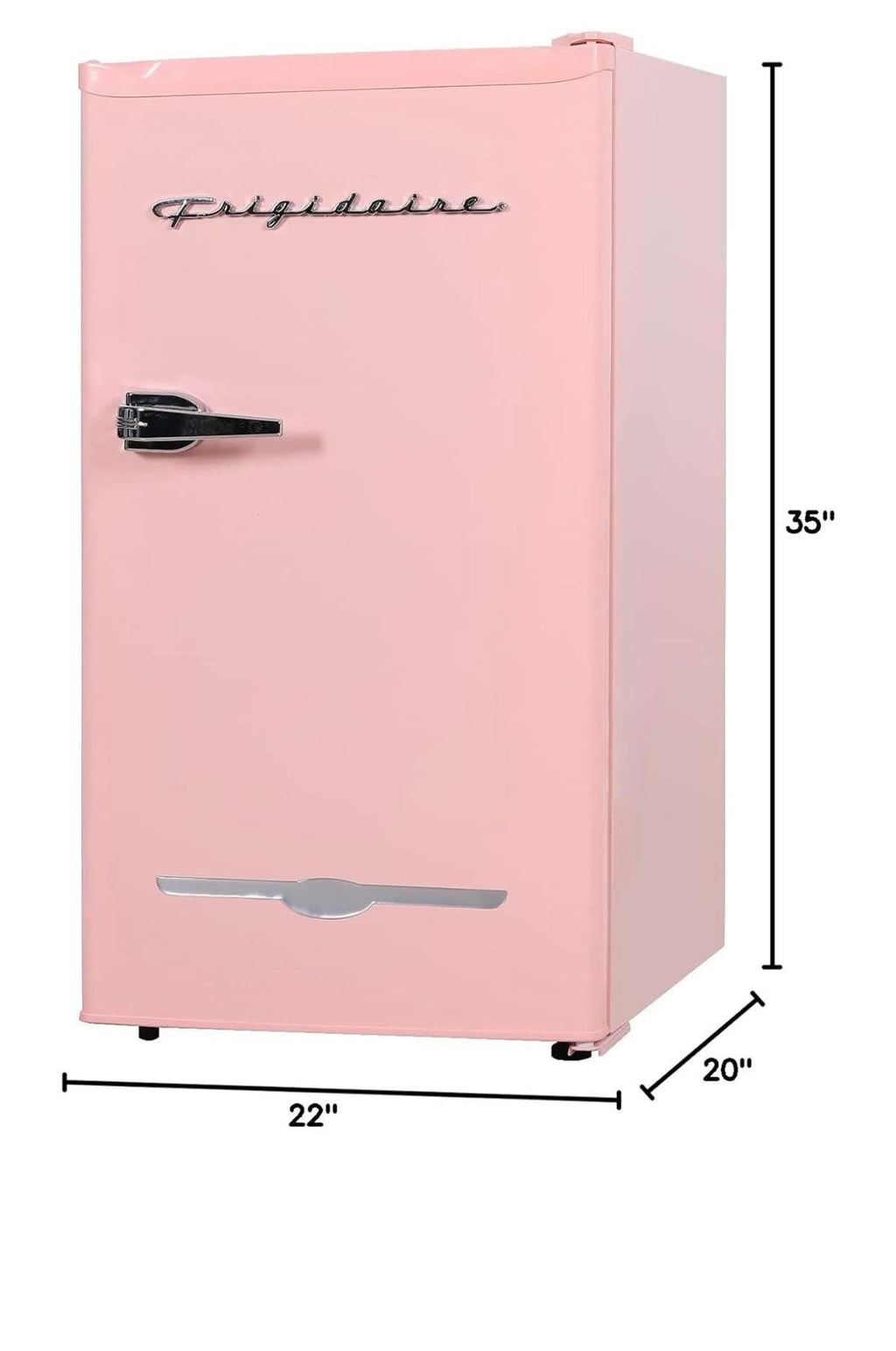 FRIGOBAR ROSA 3.2 PIES CUBICOS