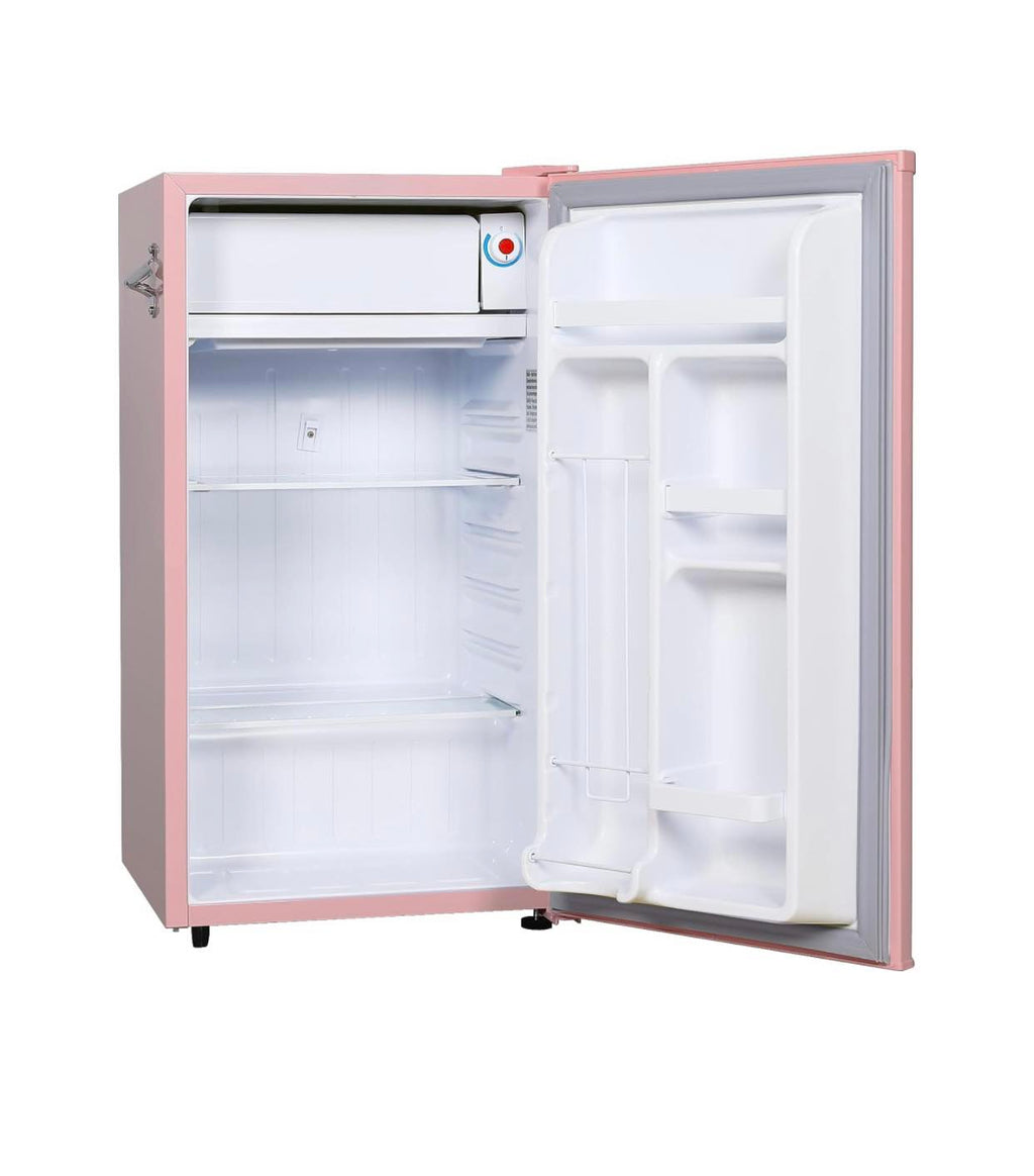 FRIGOBAR ROSA 3.2 PIES CUBICOS